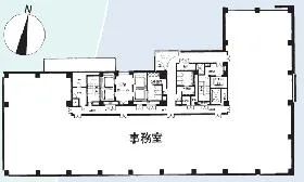 G-7ビルの基準階図面