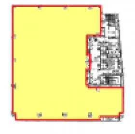 オリックス芝2丁目ビルの基準階図面