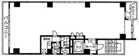 保坂興産ビルの基準階図面