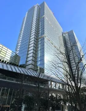 品川インターシティB棟の外観