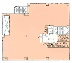 AERBIN AKASAKA(旧赤坂KSA)ビルの基準階図面