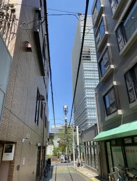 マンション芝白金ビルの外観