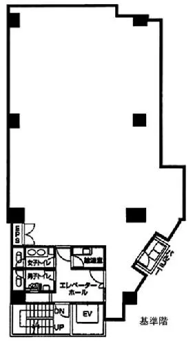 VORT九段(千代田K)の基準階図面