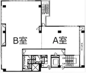 一乗寺ビルの基準階図面