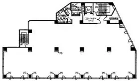 第2ABビルの基準階図面