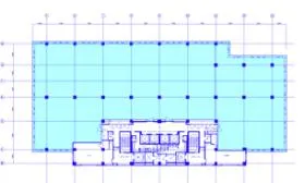 六本木ヒルズゲートタワーの基準階図面