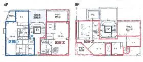 ヴァンセットビルの基準階図面