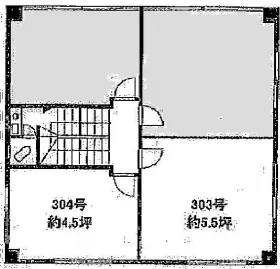 KTビルの基準階図面