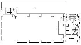 研究社英語センタービルの基準階図面