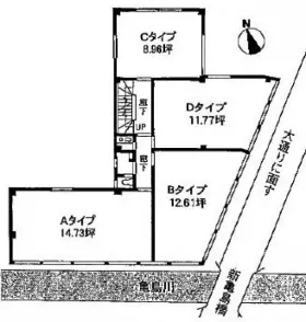 八重洲優和ビルの基準階図面