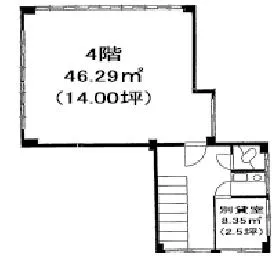 小川ビルの基準階図面