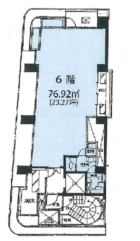 ミズホビルの基準階図面