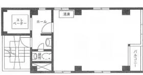 鏡ビルの基準階図面