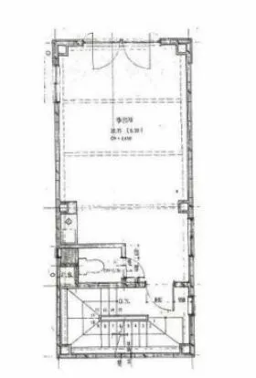 KSビルの基準階図面