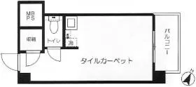 ステュディオ日本橋の基準階図面