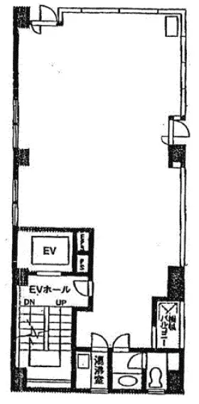 MSビルの基準階図面