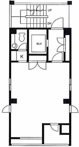 SK小舟町ビルの基準階図面