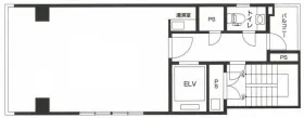 パークビルの基準階図面