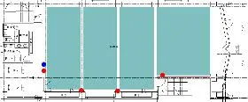 茅場町イーストスクエアの基準階図面