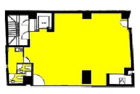 ヤマナシビルの基準階図面