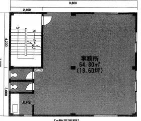 K・Sビルの基準階図面