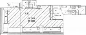 オーキッドプレイス蛎殻町(旧:ヒューリック蛎殻町第2ビルの基準階図面