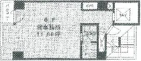 八丁堀KYビルの基準階図面
