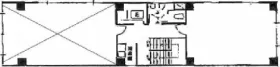 京新ビルの基準階図面