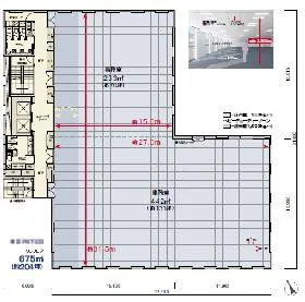 毎日日本橋(旧:西鉄日本橋)ビルの基準階図面