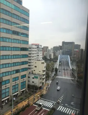 ユニゾ新川永代通り(秀和第2新川)ビルの外観
