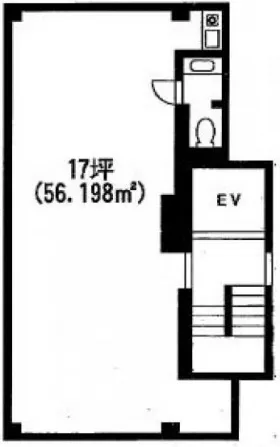 HSビルの基準階図面