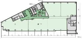 小田急サザンタワーの基準階図面