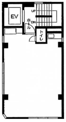 柴川ビルの基準階図面