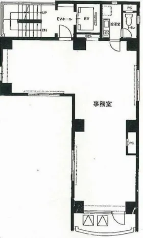 FSビルの基準階図面