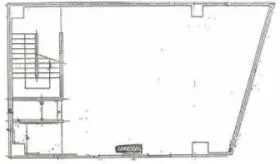 第1篠原ビルの基準階図面