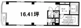 CICビルの基準階図面