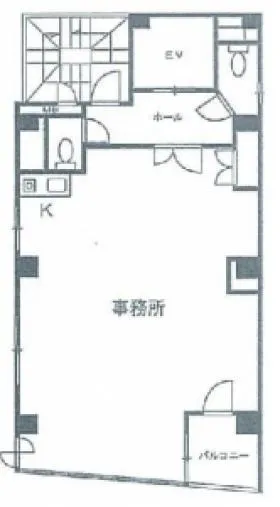 セブンビルの基準階図面