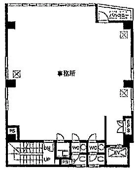 COSMO8の基準階図面