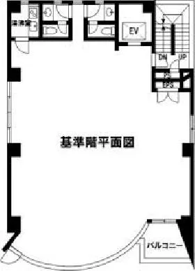 アンソレイエ・オオタの基準階図面