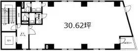 INOKOビルの基準階図面