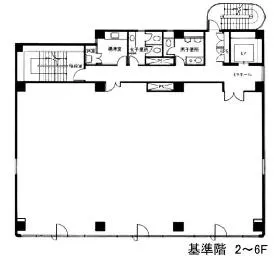 VORT半蔵門(CTS麹町)の基準階図面
