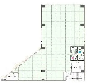 赤坂TOタマビルの基準階図面