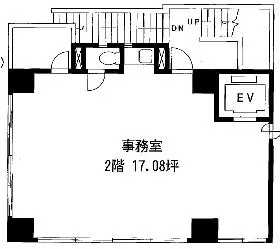 ニュー小林ビルの基準階図面