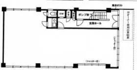 冨田ビルの基準階図面