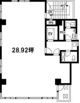 GINZA EAST SQUARE(旧:京橋ヨコタビルの基準階図面