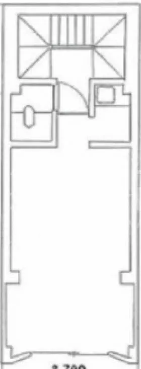 十合ビルの基準階図面