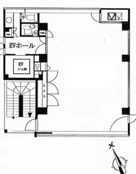 フォーチュンビルの基準階図面