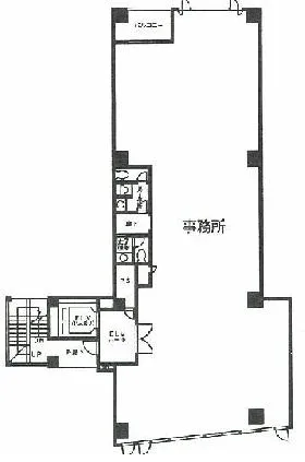 VORT京橋(京橋サウス)の基準階図面