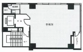 YKビルの基準階図面