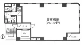 IMIビルの基準階図面